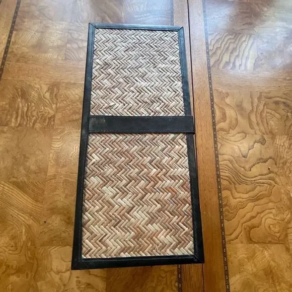 Decorative Wicker & Black Box!