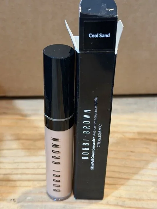Bobbi Brown Skin Full Cover Concealer, Cool Sand 0.27 Fl Oz New W/ Box