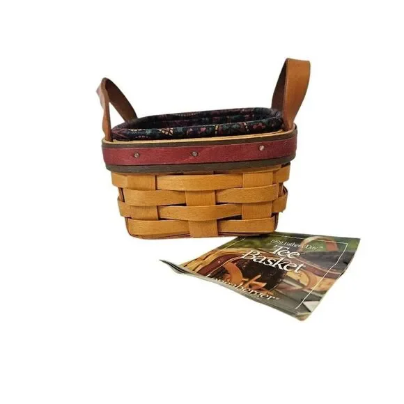 Longaberger Tee Basket 1999 Father's Day edition.