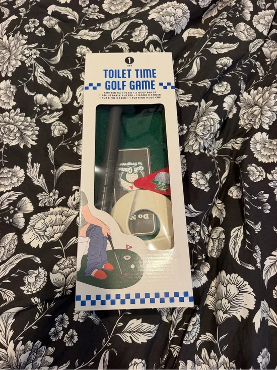 Toilet Time Golf Game