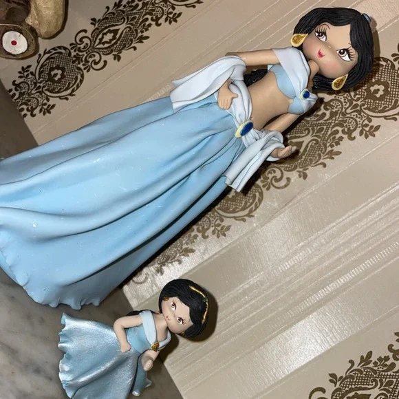 Set of Matching Cake Toppers Princess Jasmine 8.5