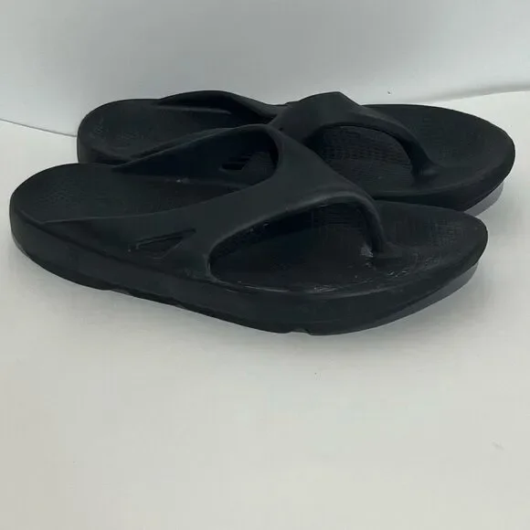 Hurley Men's Black Injection Step‎ In Nonslip Flip-Flop Sandals Size 12