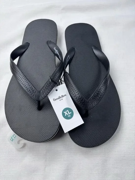 Goodfellow & Co New Men's Size XL 13 Black Sandals