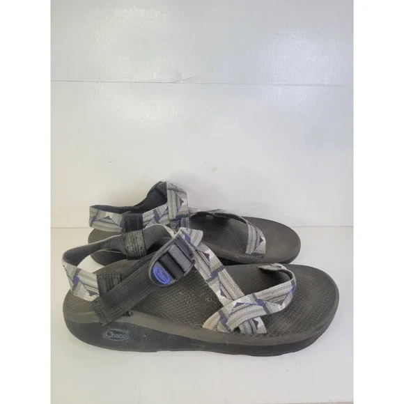 Chaco Mens Z Cloud‎ Sandals Maze Slate Size 12 Mens Outdoors Hiking Straps  Boat