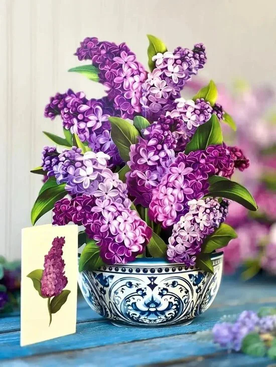 Lilac Garden Pop-Up Bouquet – 14