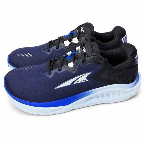 Altra men's Paradigm 8 Black Navy ALOA85RM401-130 Men's Size 12 Road Running