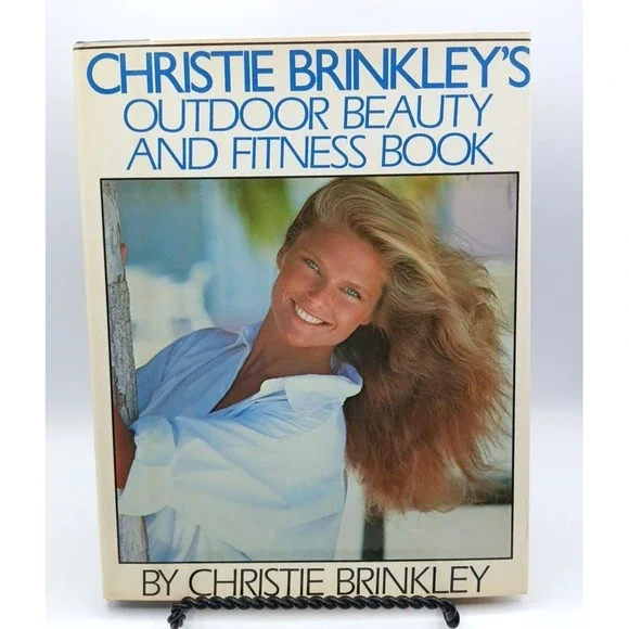 Christie Brinkley's Outdoor Beauty And Fitness Book Hardcover First Ed 1983 NOS