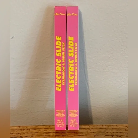 SET 2 Lime Crime Electric Slide Eyeshadow & Brush Stick Shade As If 1.2g NIB