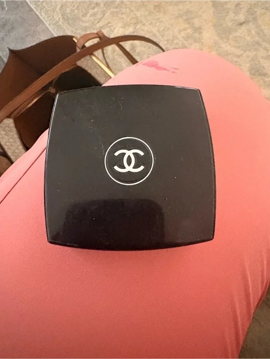 Vintage 1980s CHANEL Quadra Eye Shadow Palette in Purple and Light Lilac