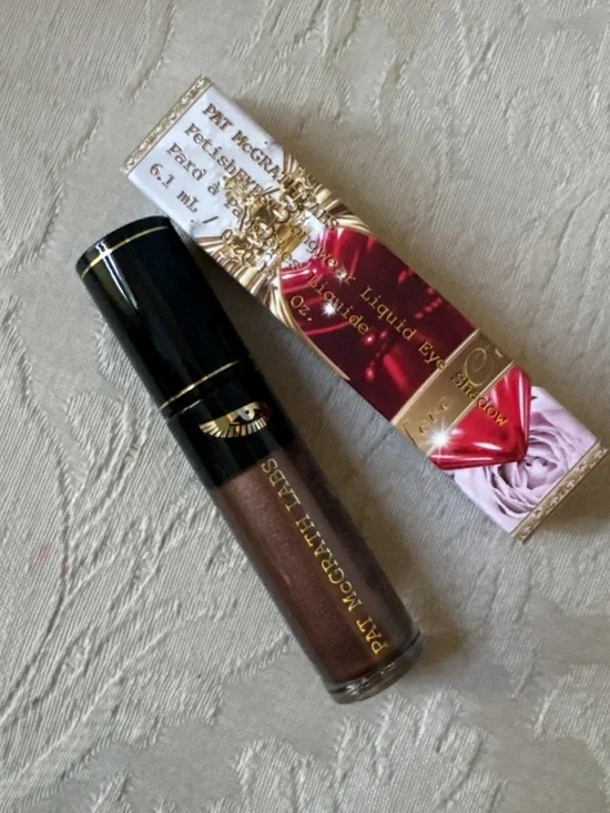 Pat McGrath Labs Fetish Eyes Liquid Eyeshadow — Platinum Bronze BNIB