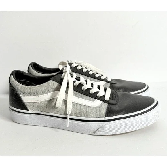 Vans Ward Sneaker Black Grey White Men's Size‎ 9 Casual Skater Shoes street y2k