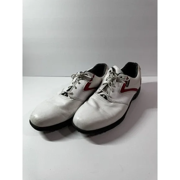Ohio State Footjoy Contour Series Mens 54320 Size 12 Leather Golf Shoes