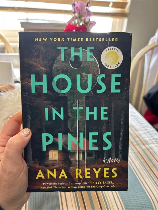 The House in the Pines by Ana Reyes - Teal & Black Cover