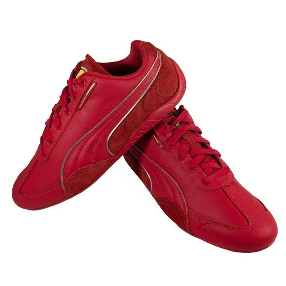 PUMA Scuderia Ferrari Drift Cat Decima 308905-02 Men's 9 Red Driving Shoes