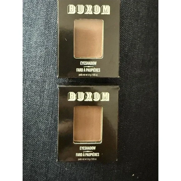 2 Buxom Eyeshadow Eye Shadow Single Refill Big Spender brown Boxed