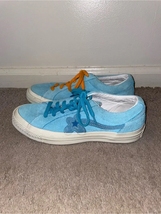 CLEAN Converse One Star x Golf le Fleur “Bachelor Blue” | Mens 7 / Womens 9