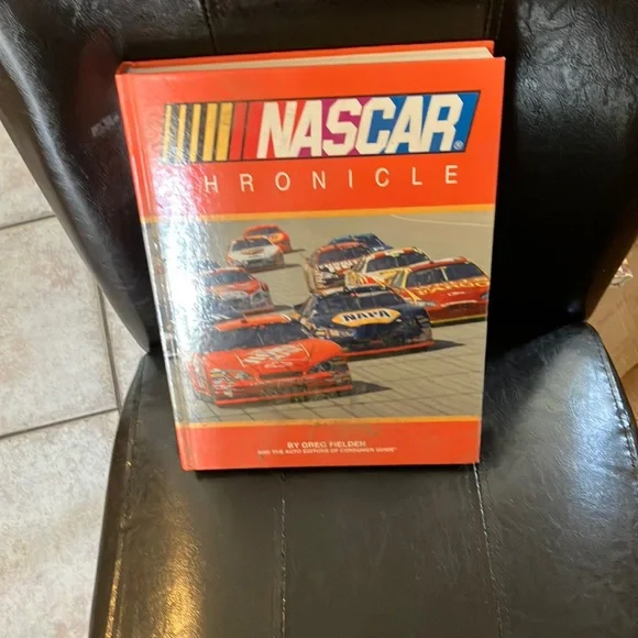 NASCAR chronicles hard cover book