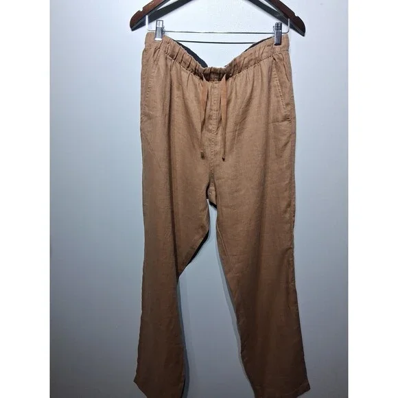 Everlane Men's The Easy Linen Pant In Toasted Coconut Size M