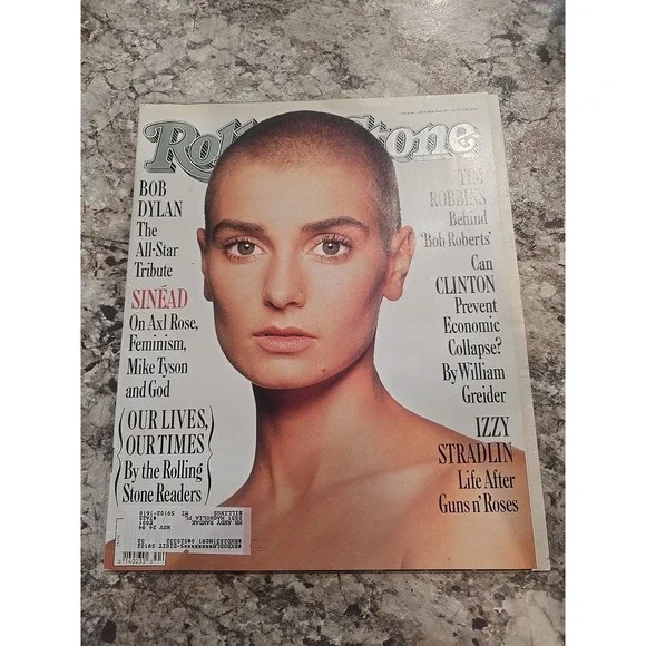 Vintage Rolling‎ Stone Magazine Issue 642 Oct 29 1992 Sinead O'Conner Pop Music