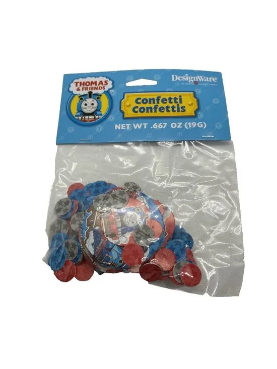Thomas & Friends Confetti DesignWare 2009 Party Supplies 0.667 Oz New Sealed