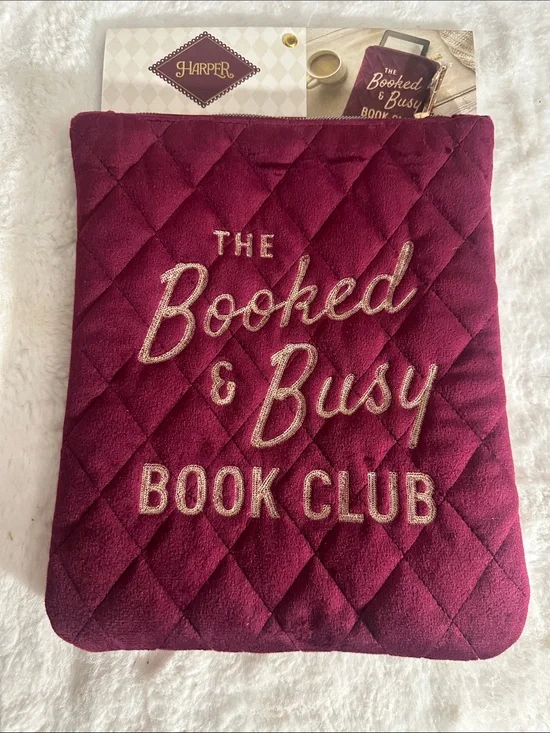 Harper velour E-reader pouch 8” x 10”