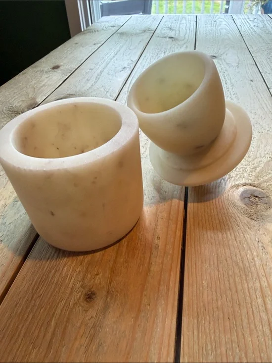 Williams Sonoma Marble Butter Keeper