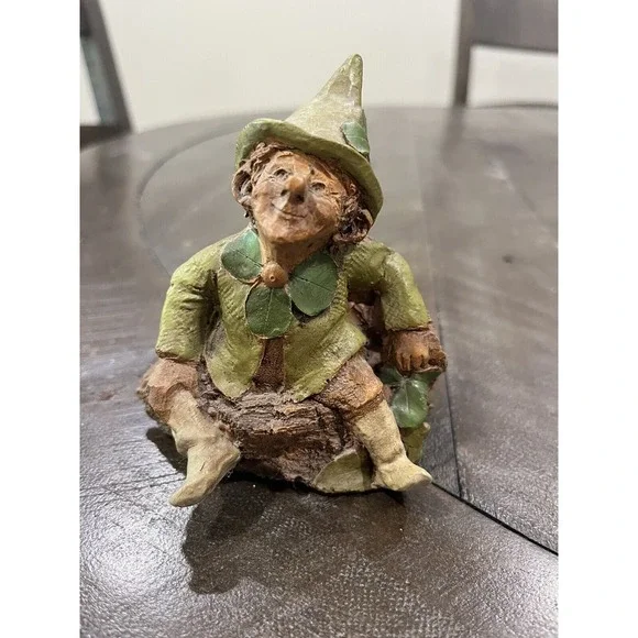 Tom Clark Gnome- Patrick- 1980's Rare Vtg Cain Studio Legs‎ Hanging No Coin