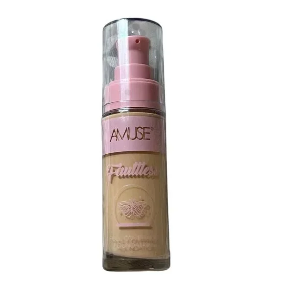 Amuse Faultless Full Coverage Foundation KL304A-4 Cruelty Free 1.06 oz