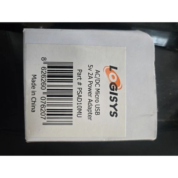 Logisys Ac/Dc Micro USB 5V 2A Power Adapter