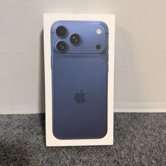 Apple IPhone 17 Pro Max Box White Empty OEM Original Retail Packaging Only