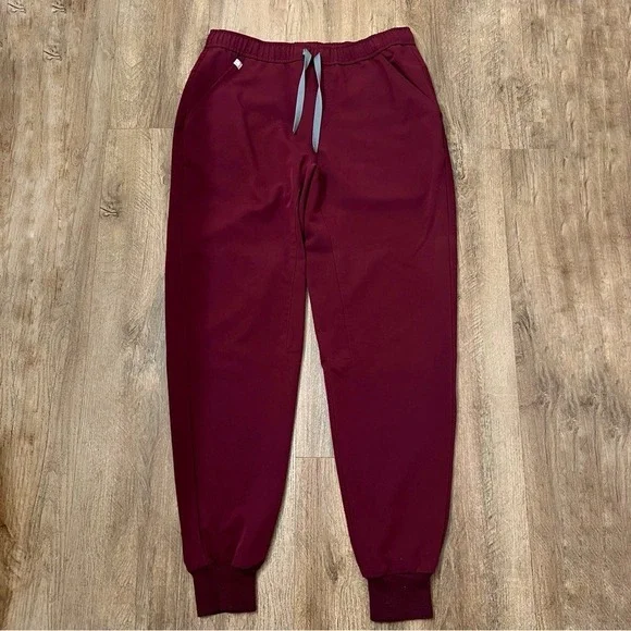 Men's‎ Tansen Jogger Scrub PantIn Burgundy