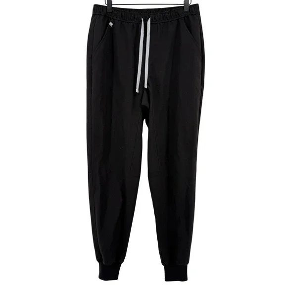 Figs Tansen Jogger Scrub Pant Black Men M MXXSW2004 Pockets Healthcare RN Doctor