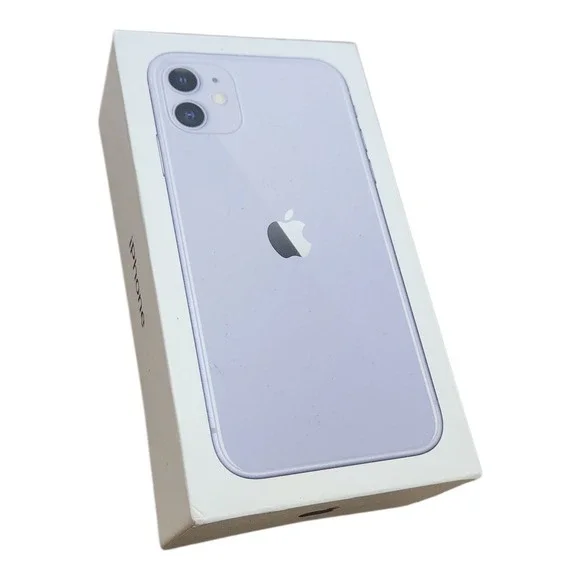 Apple iPhone 11 Empty‎ Retail Box Purple 64GB MWK52LL/A Model A2111 Packaging