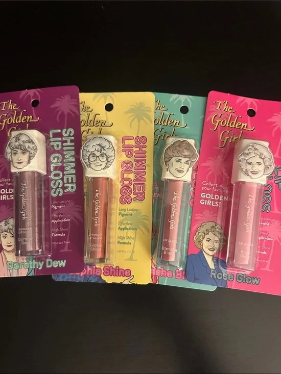 Shimmer Lip Gloss - Rose Glow (Pink)