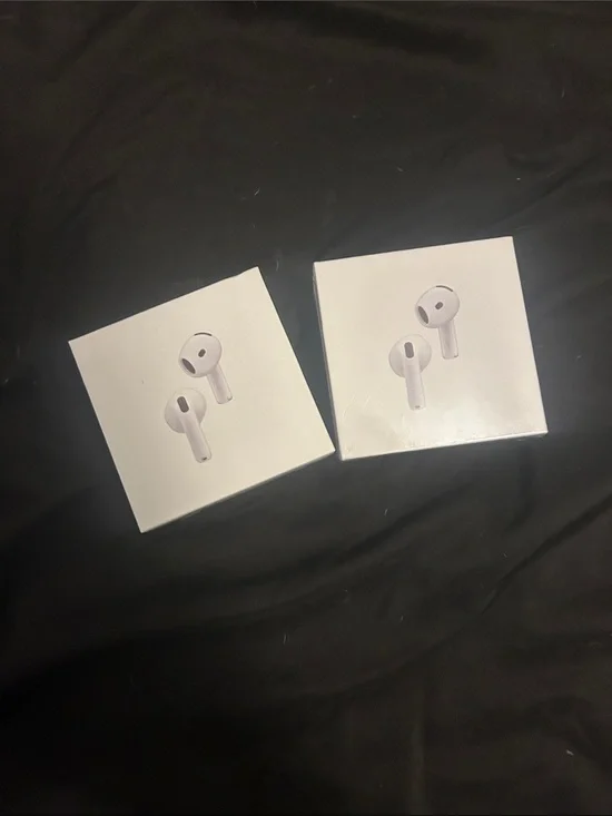 Apple AirPod 4s White Wireless Earbuds (PACK OF 2)