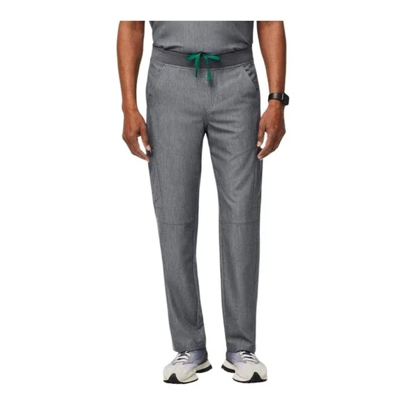 AXIN Graphite Figs Waist Pants Size XXL High Rise Straight Leg 7 Pocket Cargo