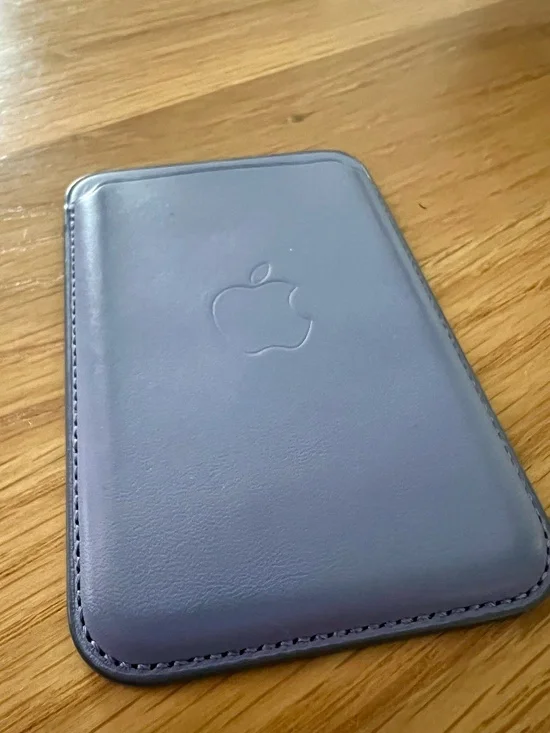 Purple Apple iPhone Magnetic Wallet with MagSafe