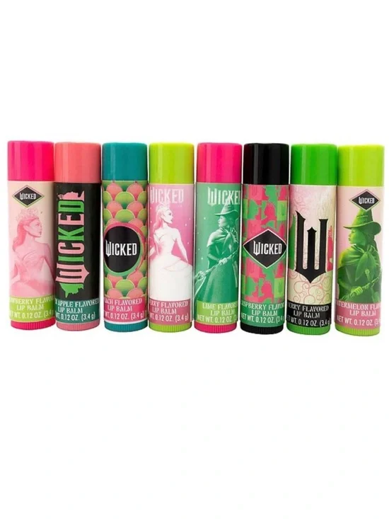 Wicked 8 Pack Flavored Lip Balms (NWT)