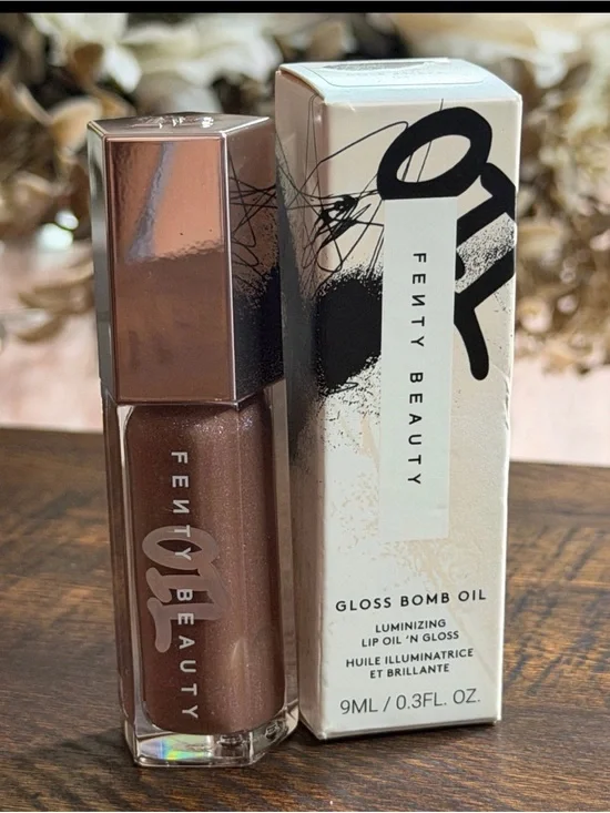 Fenty Beauty Gloss Bomb Oil Lip Oil - 03 Rose Amber