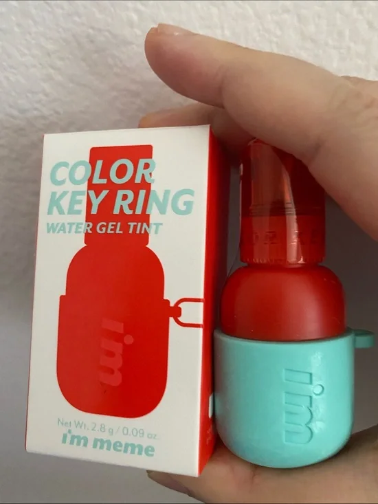 Color Key Ring Water Gel Tint in Red