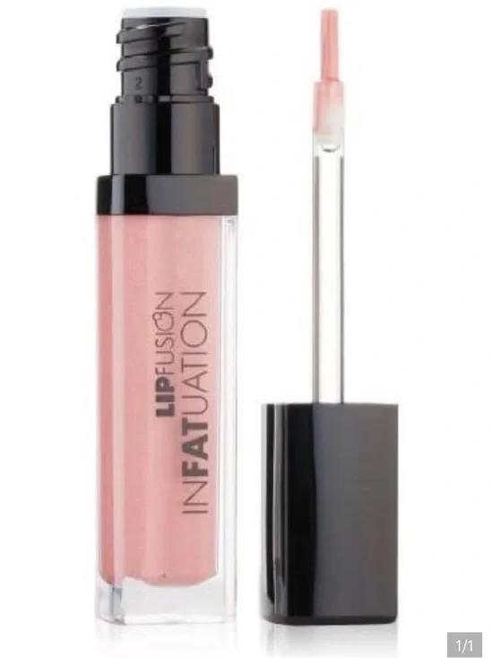 NEW Lipfusion INFATUATION Lip Plump 0.19 OZ‎ Shade ANGELIC Shimmer Pink