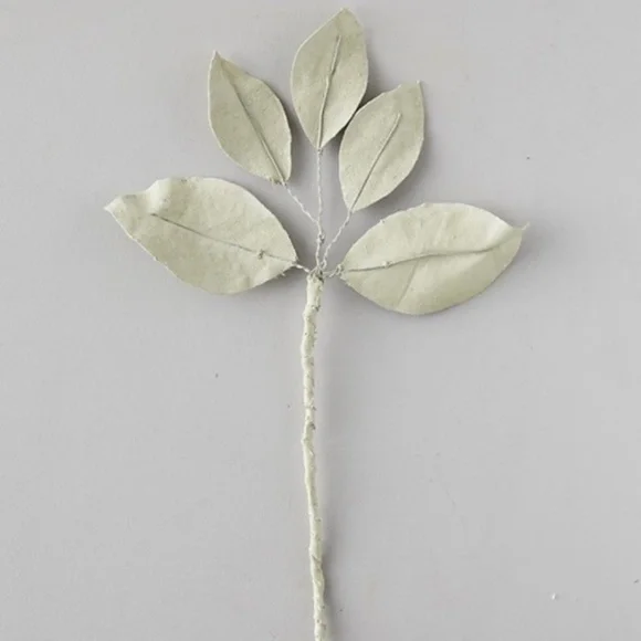 Anthropologie Canvas Magnolia Stem