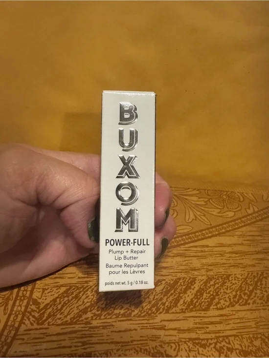 Buxom Power-Full Plump + Repair Lip Butter — White Packaging
