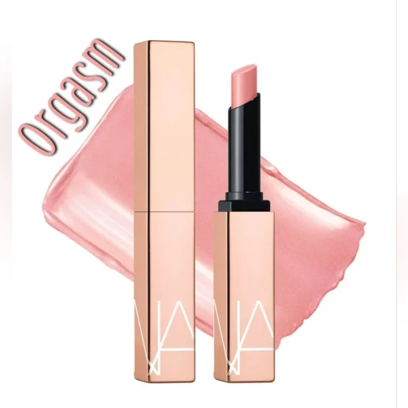 Nars Afterglow Sensual Shine Hydrating Lipstick Orgasm Peach Pink Brand New