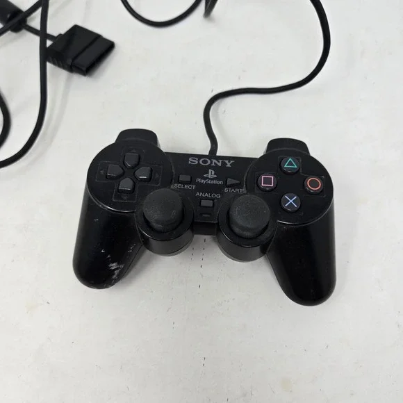 Sony PlayStation 2 DualShock 2 Wired Controller Black SCPH-10010 Parts Repair