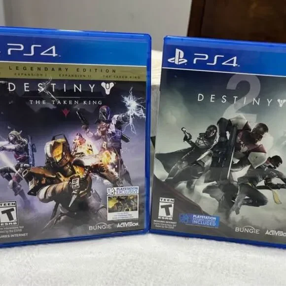 PS4 Destiny Lot - Destiny: The Taken King - Legendary Edition and Destiny 2