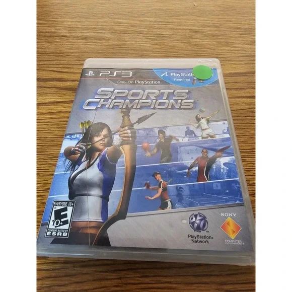 Sports Champions Sony‎ PlayStation 3 PS3 Game Disc and Case