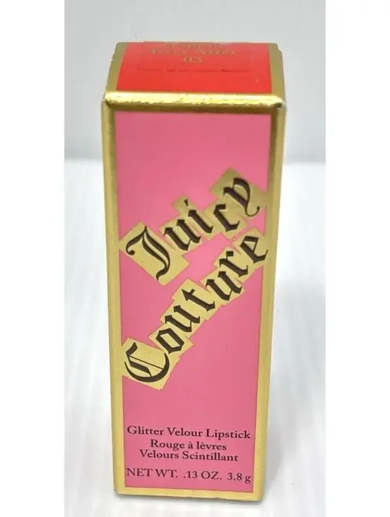 Juicy Couture Glitter Velour Lipstick Shade 03 Happily Ever After Discontinued