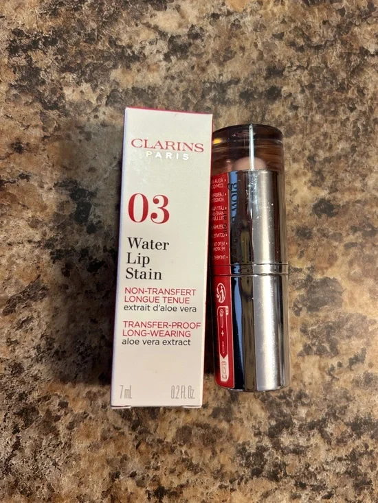 Clarins Water Lip Stain 03 Pink Tint