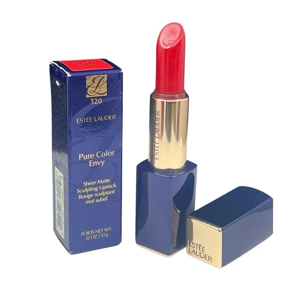 Estée Lauder Pure Color Envy Sheer Matte Lipstick 320 Rumor Denied 0.12 oz 3.5g